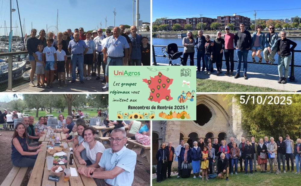 Retour en images sur les rencontres de rentrée des groupes géographiques