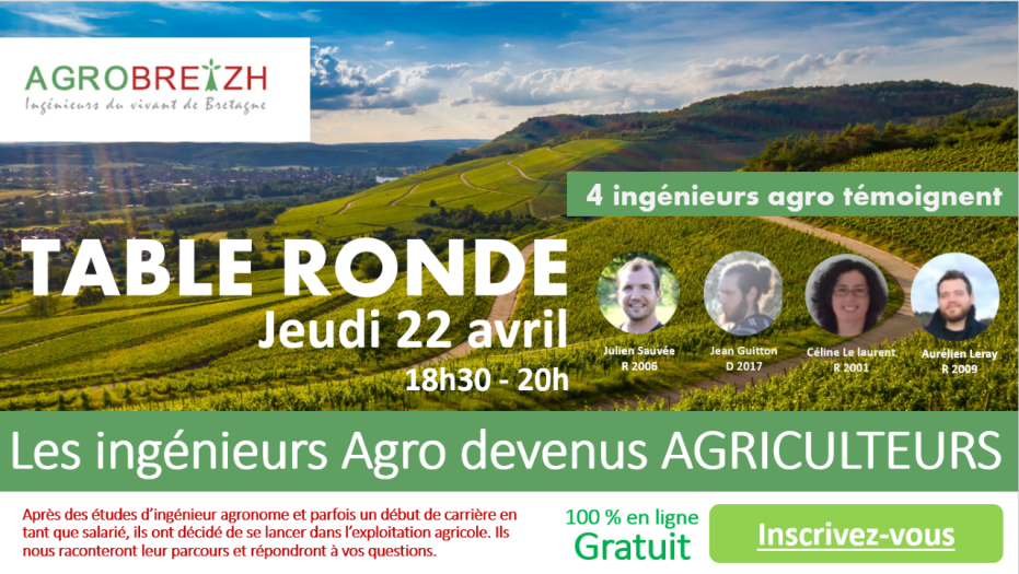 Table ronde 22 avril - Agro-agriculteurs